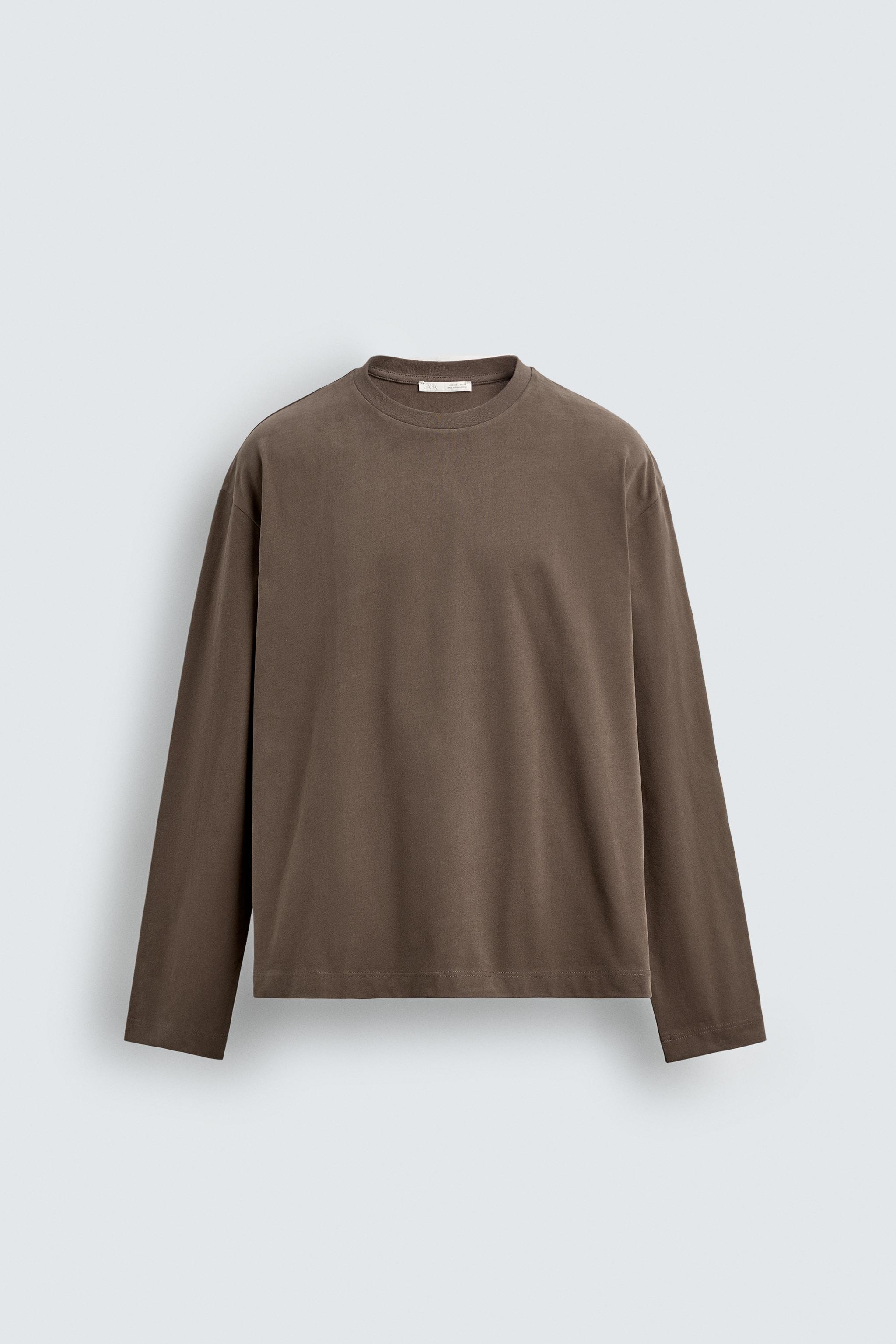 WASHED LONG SLEEVE T-SHIRT